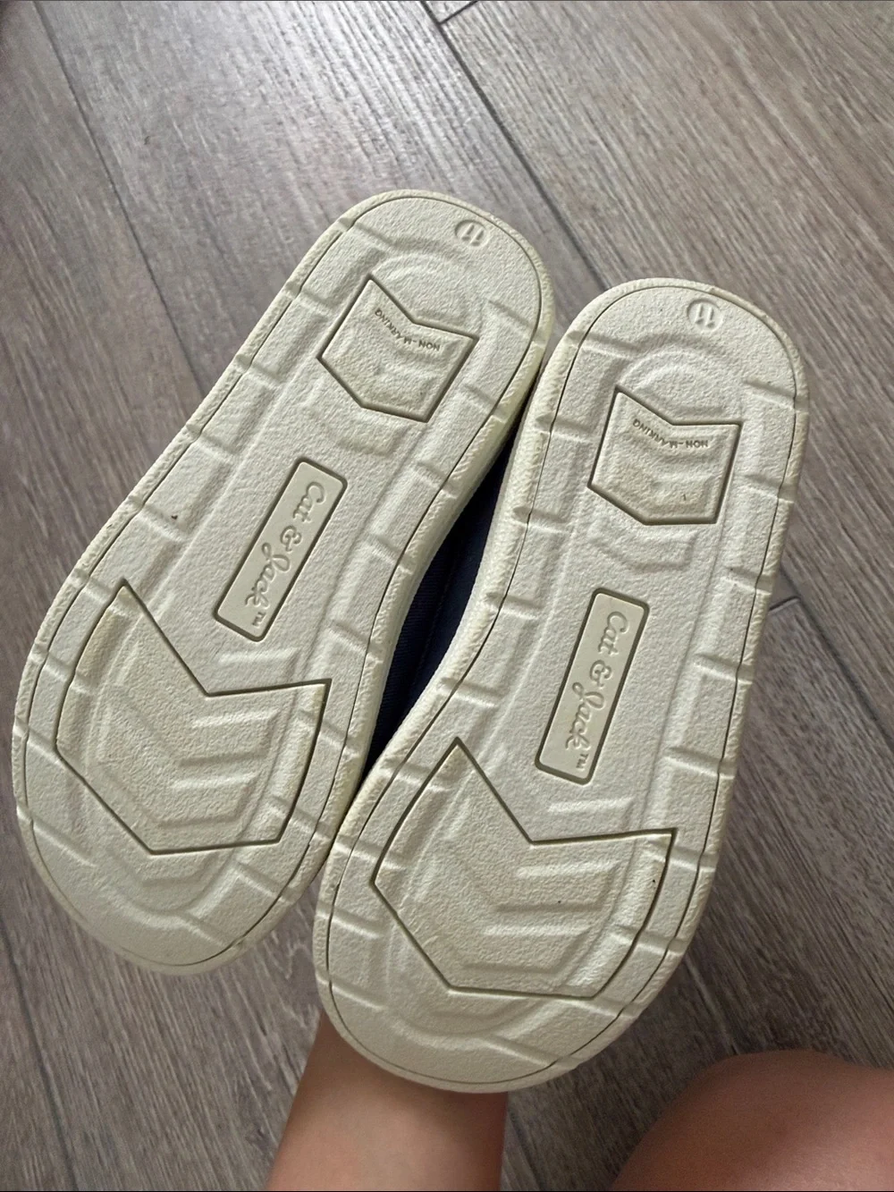 Cat & Jack White Sole Slip-On Sneakers